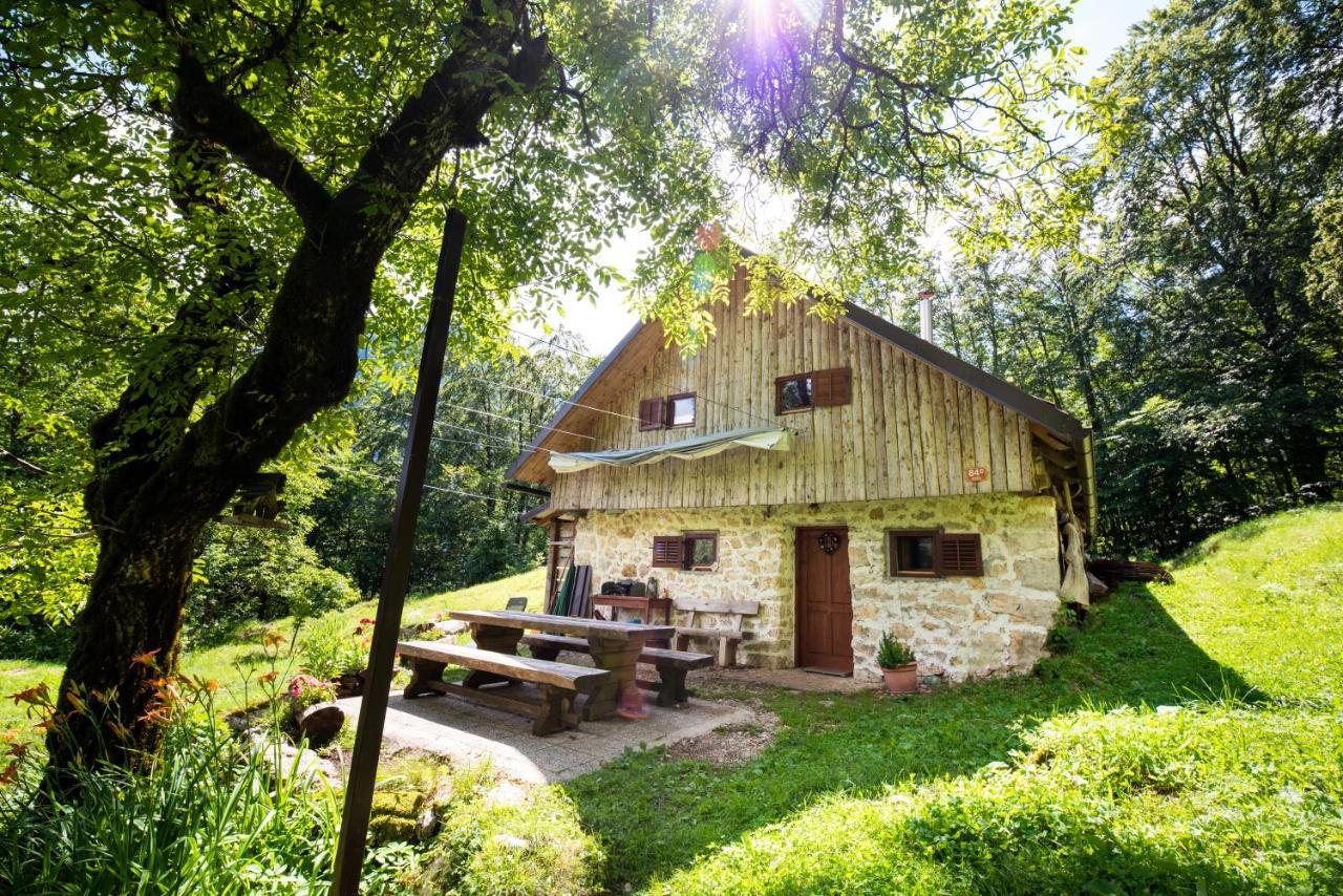 Miha Lodge - Mihcevo Plece Soča Dış mekan fotoğraf