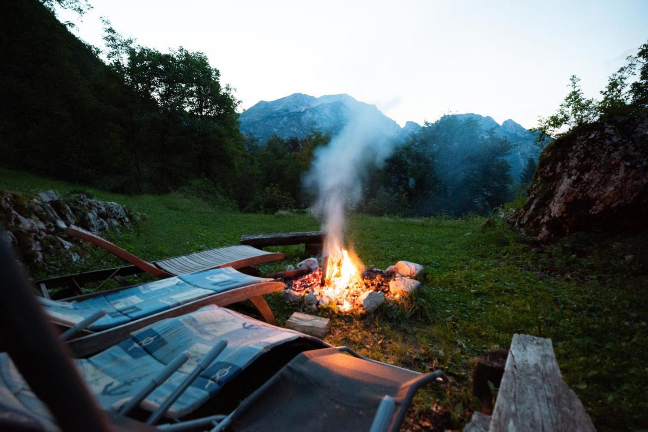 Miha Lodge - Mihcevo Plece Soča Dış mekan fotoğraf