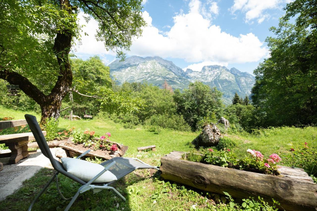 Miha Lodge - Mihcevo Plece Soča Dış mekan fotoğraf