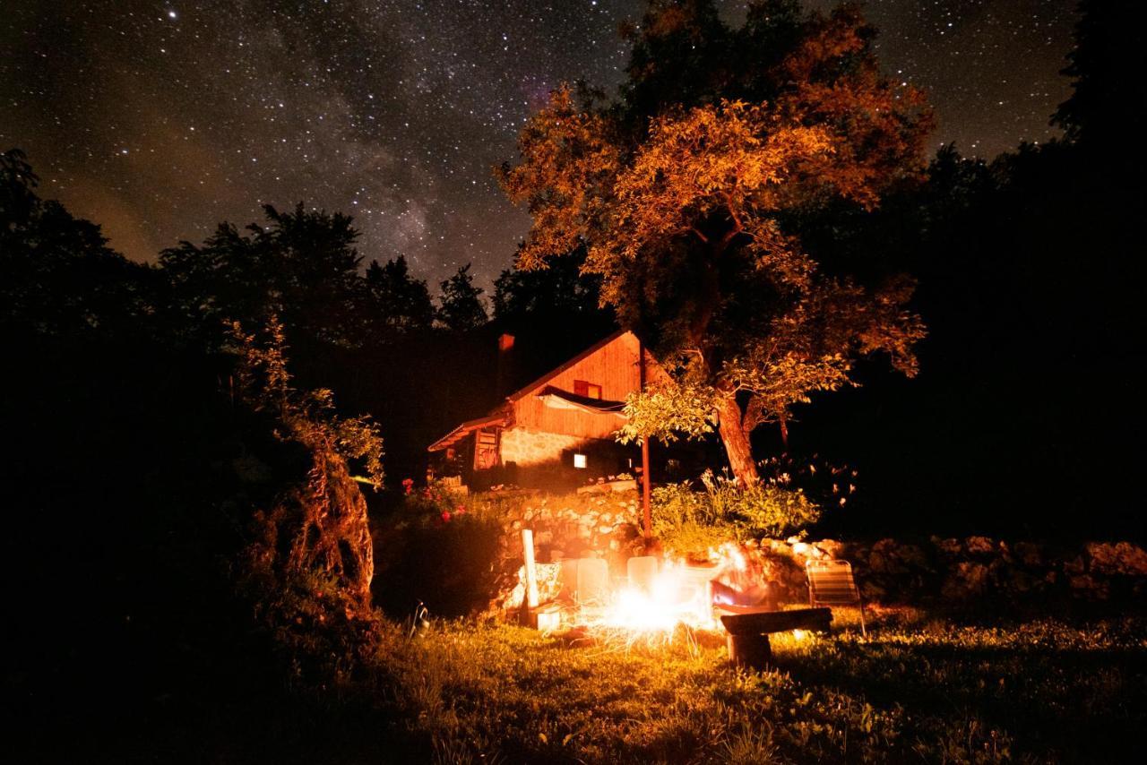 Miha Lodge - Mihcevo Plece Soča Dış mekan fotoğraf