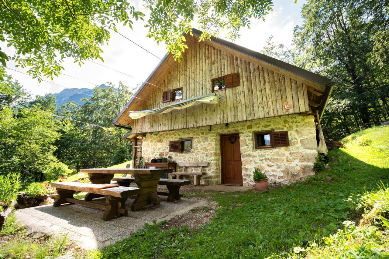 Miha Lodge - Mihcevo Plece Soča Dış mekan fotoğraf