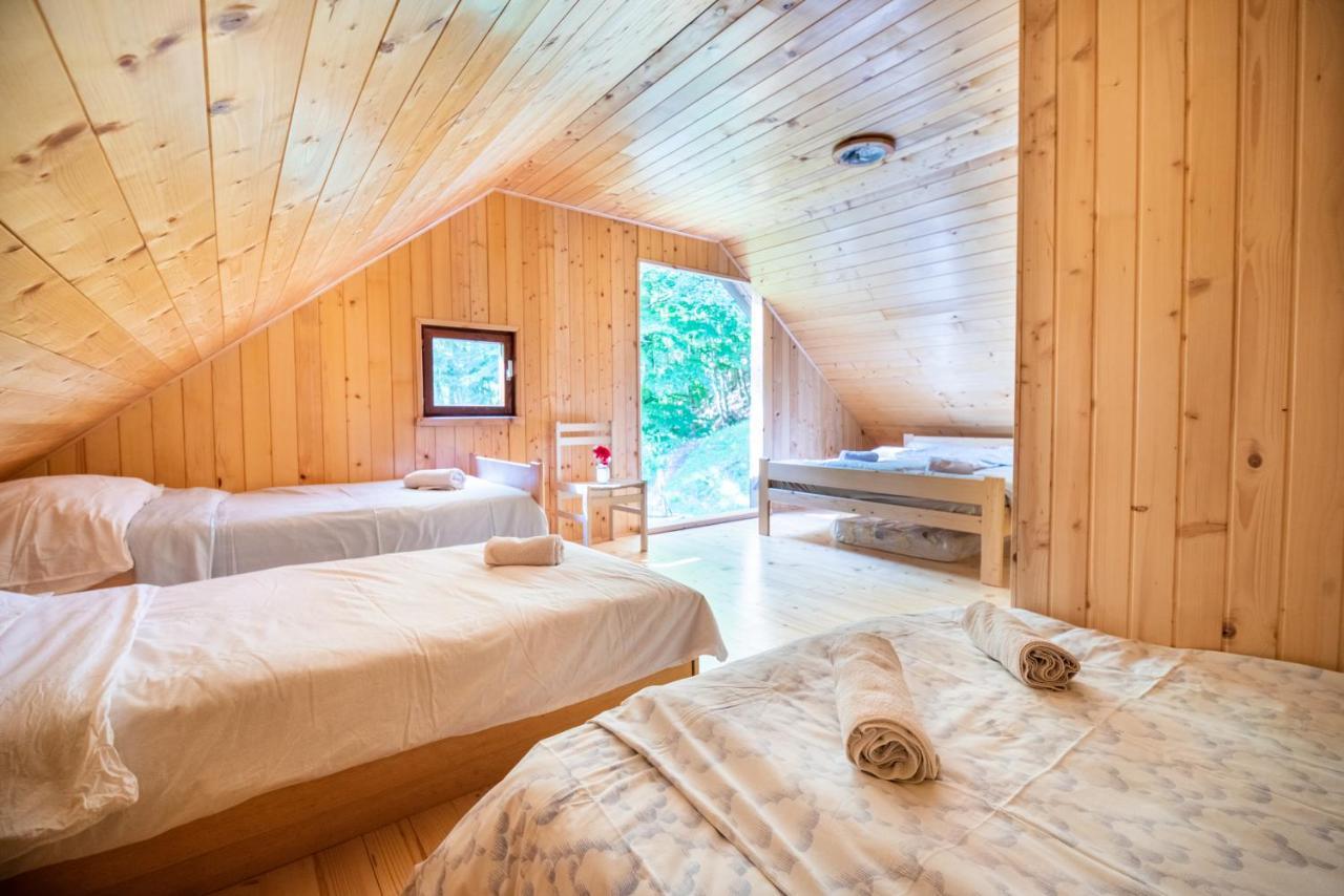Miha Lodge - Mihcevo Plece Soča Dış mekan fotoğraf